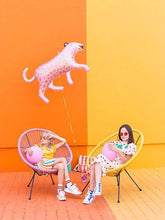 Jumbo Pink Leopard Foil Balloon